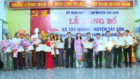 Lễ công bố xã Tây Giang đạt chuẩn nông thôn mới