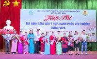 Hội thi “Gia đình tâm đầu ý hợp, hạnh phúc yêu thương” năm 2024