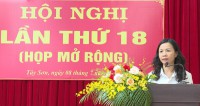 Huyện ủy Tây Sơn sơ kết 6 tháng đầu năm 2024